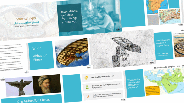 K-8 Workshops: Muslim Inventions and Discoveries