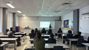 Classroom Visit: Catholic Secondary School – Hamilton